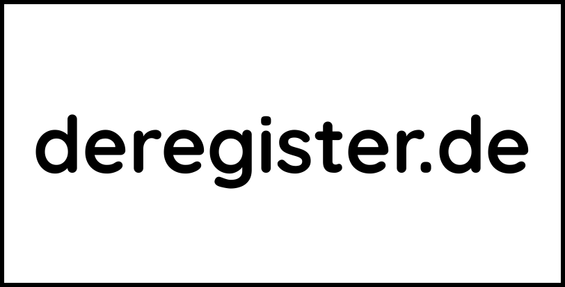 deregister.de