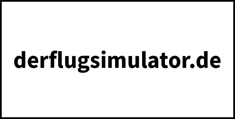 derflugsimulator.de