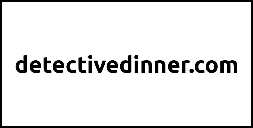 detectivedinner.com