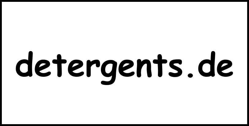 detergents.de