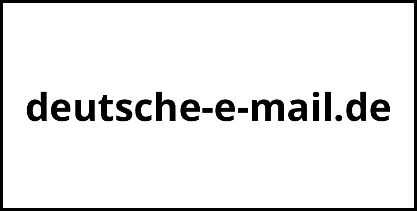 deutsche-e-mail.de