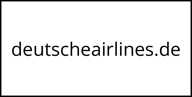 deutscheairlines.de