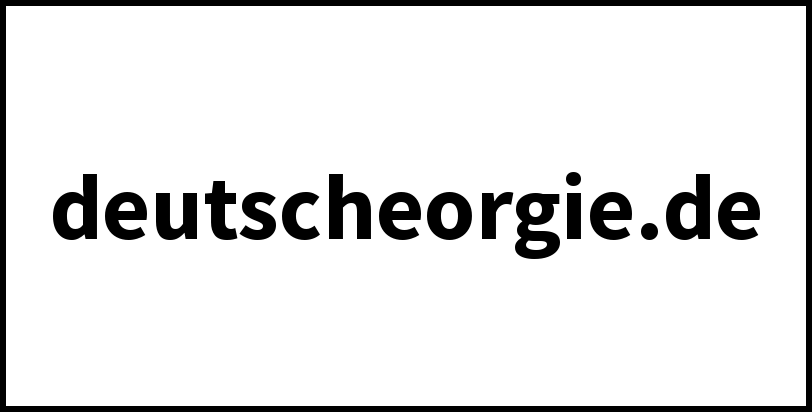 deutscheorgie.de