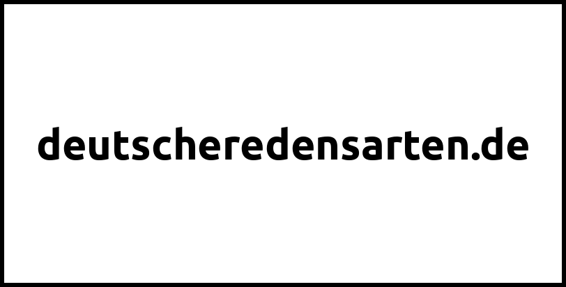 deutscheredensarten.de