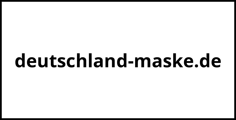 deutschland-maske.de