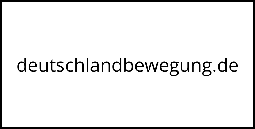 deutschlandbewegung.de