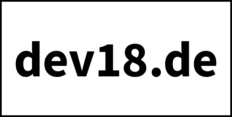 dev18.de