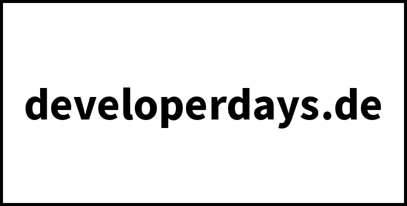 developerdays.de