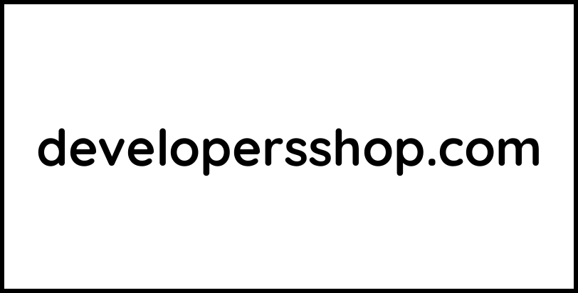 developersshop.com