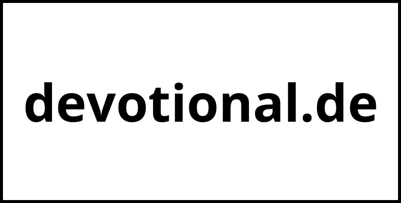 devotional.de