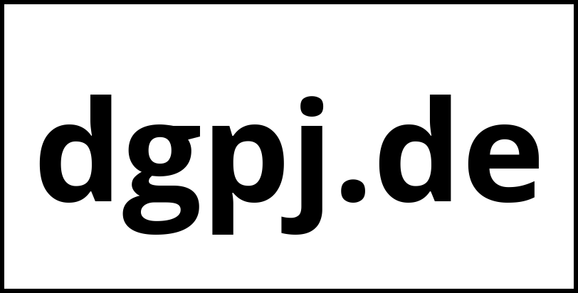 dgpj.de