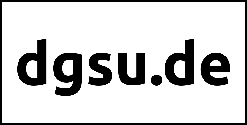 dgsu.de