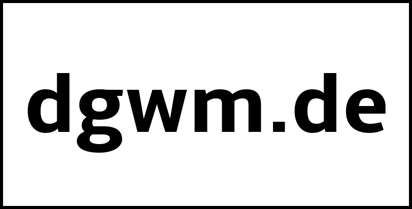 dgwm.de