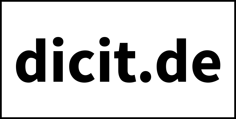 dicit.de