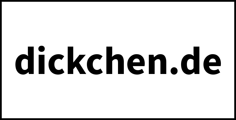 dickchen.de