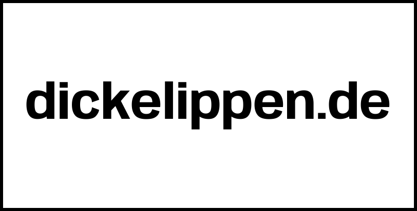 dickelippen.de