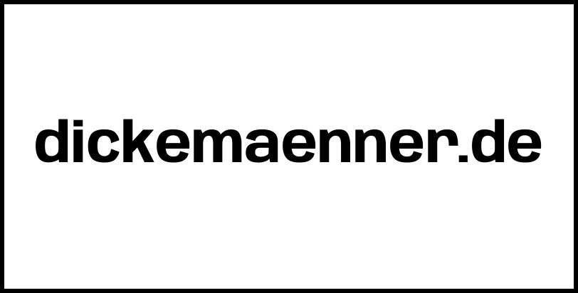 dickemaenner.de