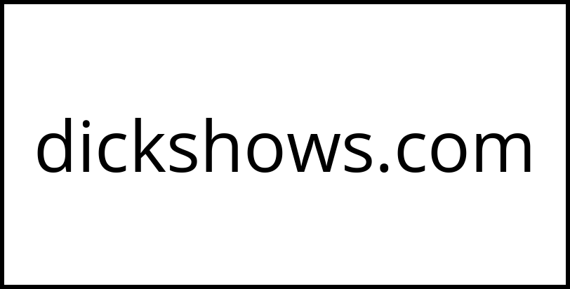 dickshows.com