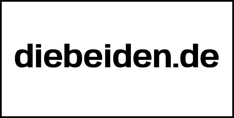 diebeiden.de