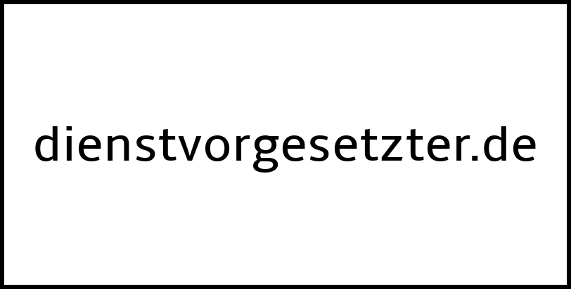 dienstvorgesetzter.de