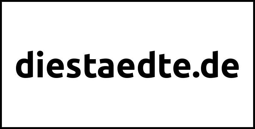 diestaedte.de