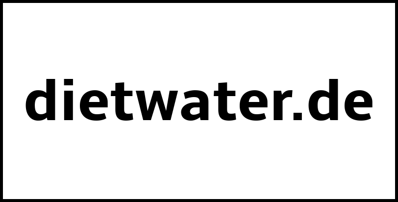 dietwater.de