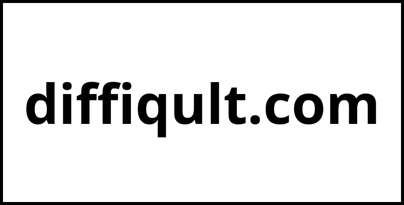 diffiqult.com