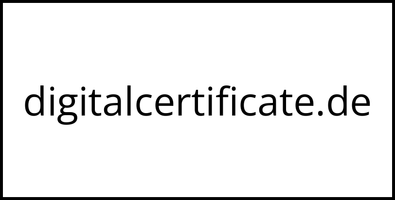 digitalcertificate.de