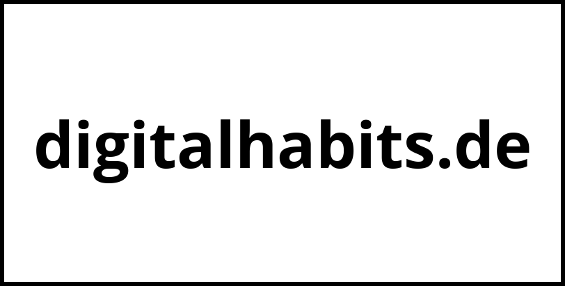 digitalhabits.de