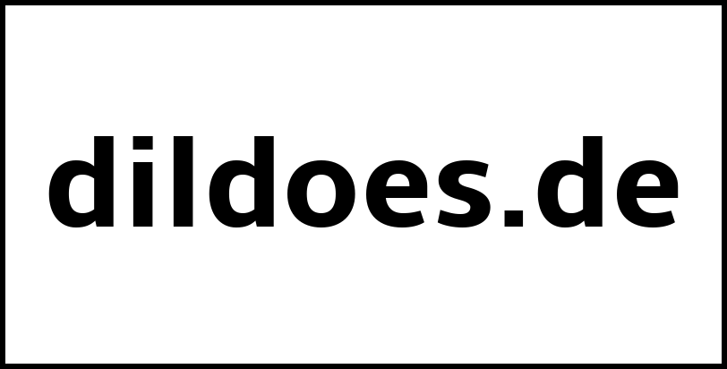 dildoes.de