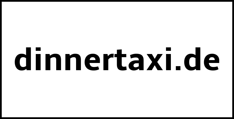 dinnertaxi.de