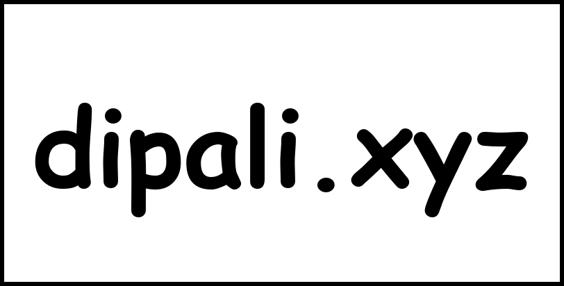 dipali.xyz