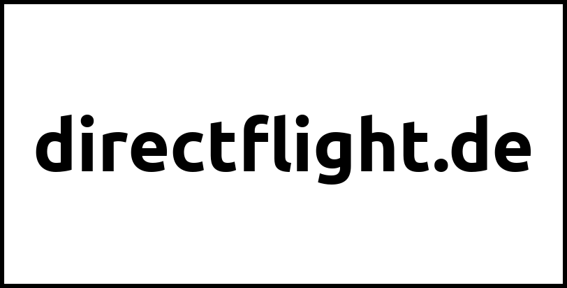 directflight.de