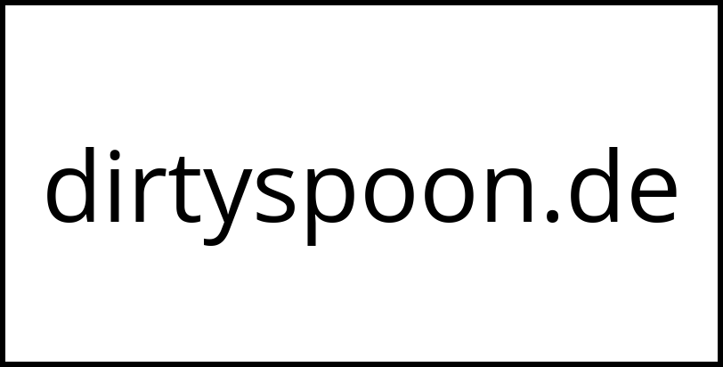 dirtyspoon.de