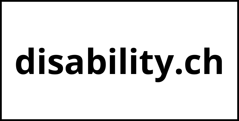 disability.ch