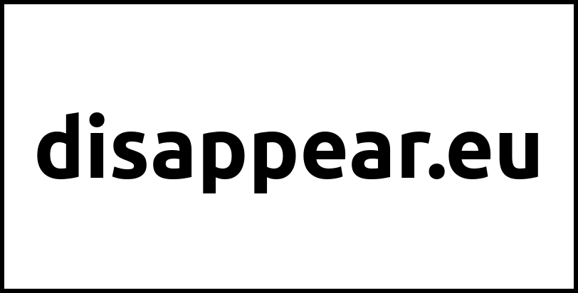 disappear.eu