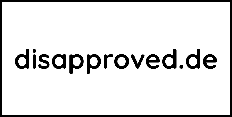 disapproved.de