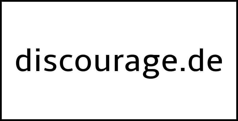 discourage.de