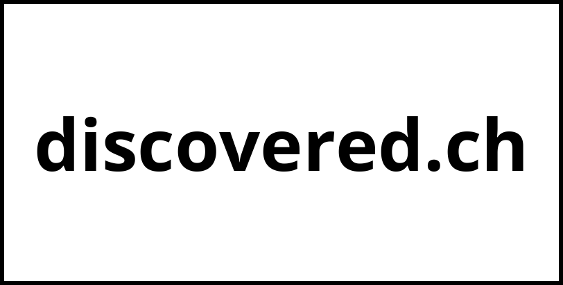 discovered.ch