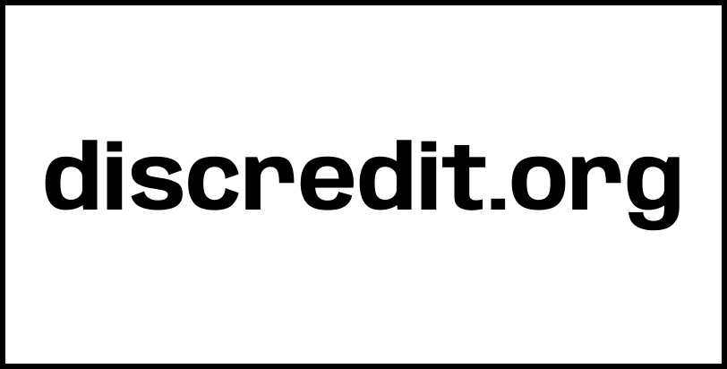 discredit.org