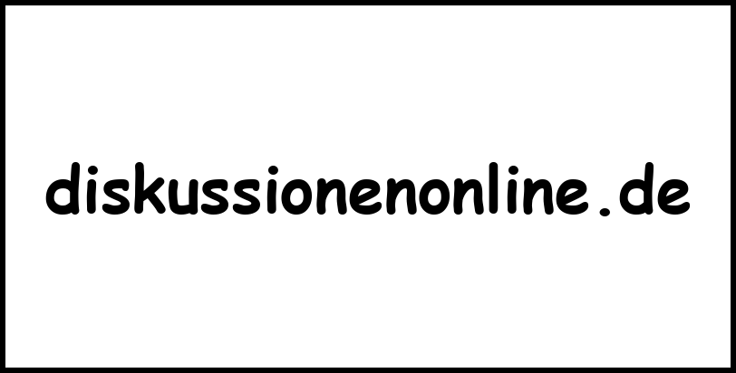 diskussionenonline.de