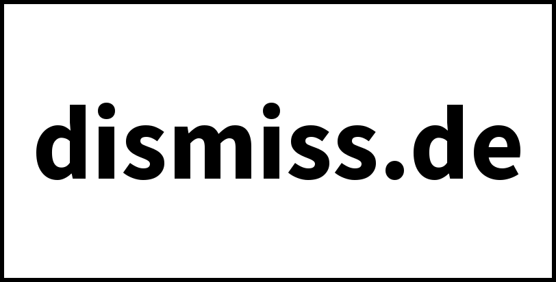 dismiss.de