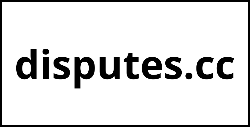 disputes.cc