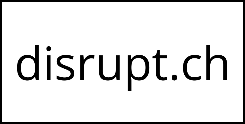 disrupt.ch