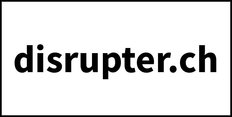 disrupter.ch