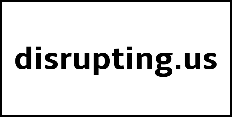 disrupting.us