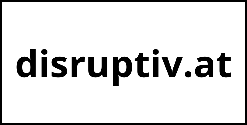 disruptiv.at