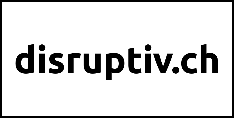 disruptiv.ch