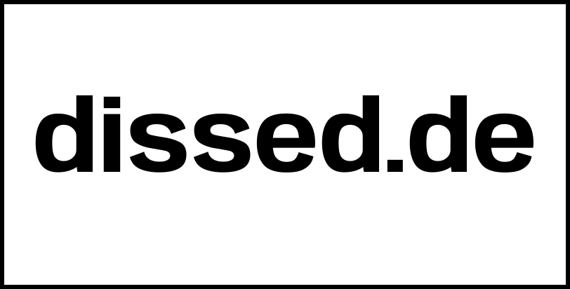 dissed.de