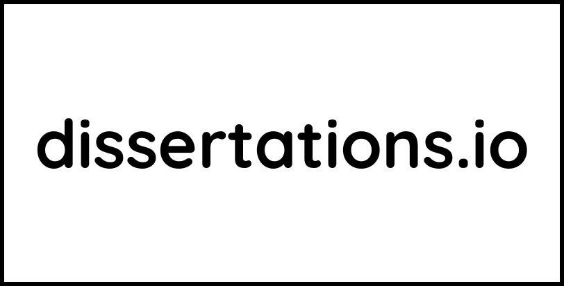 dissertations.io